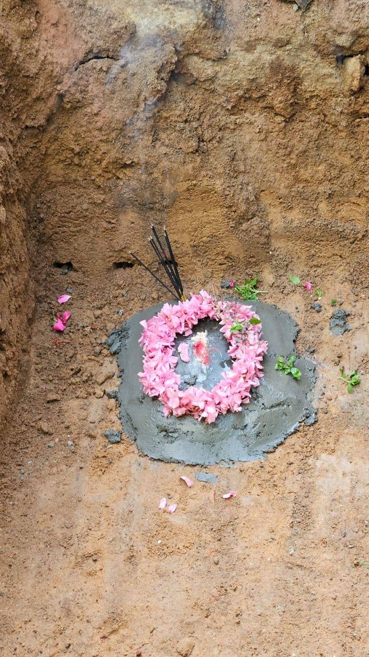Groundbreaking ceremony on site