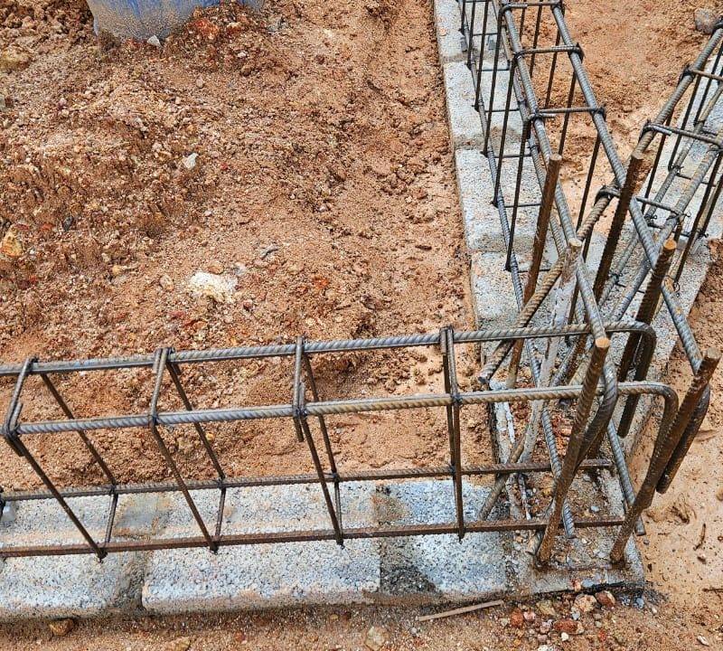 Plinth and foundation formwork