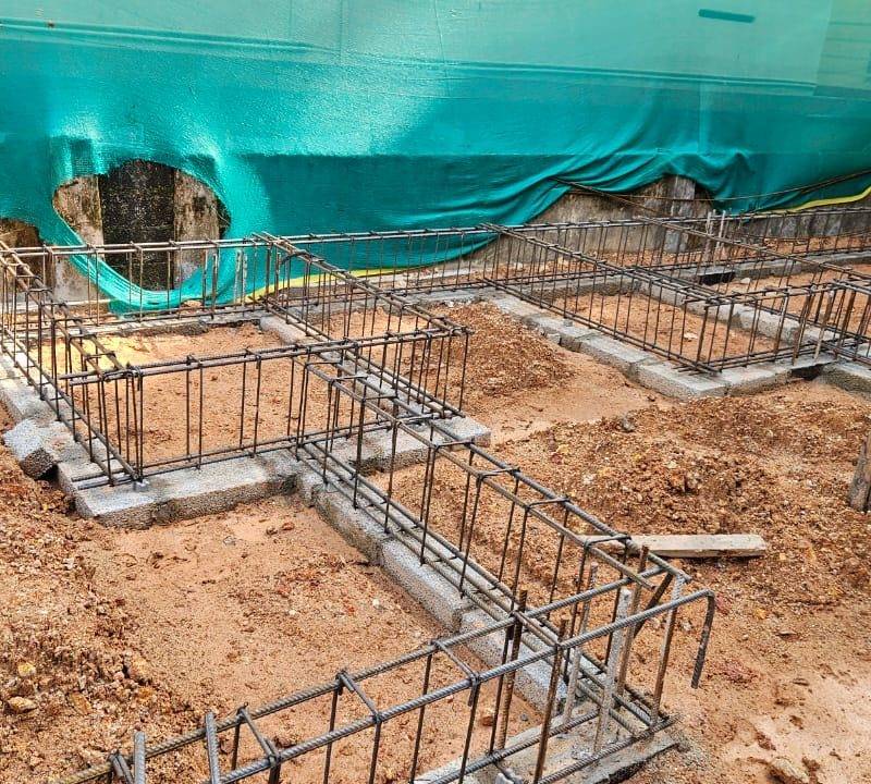 Plinth and foundation formwork