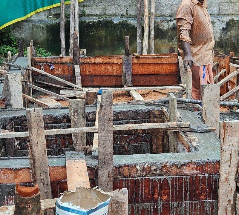 Plinth and foundation formwork