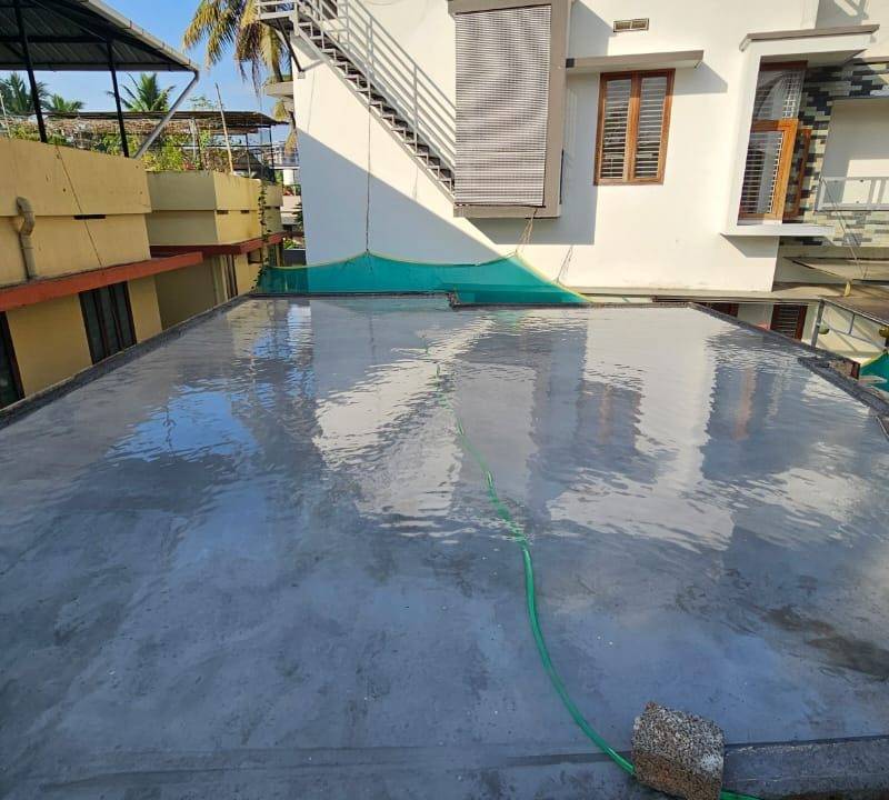 Roof slab concreting