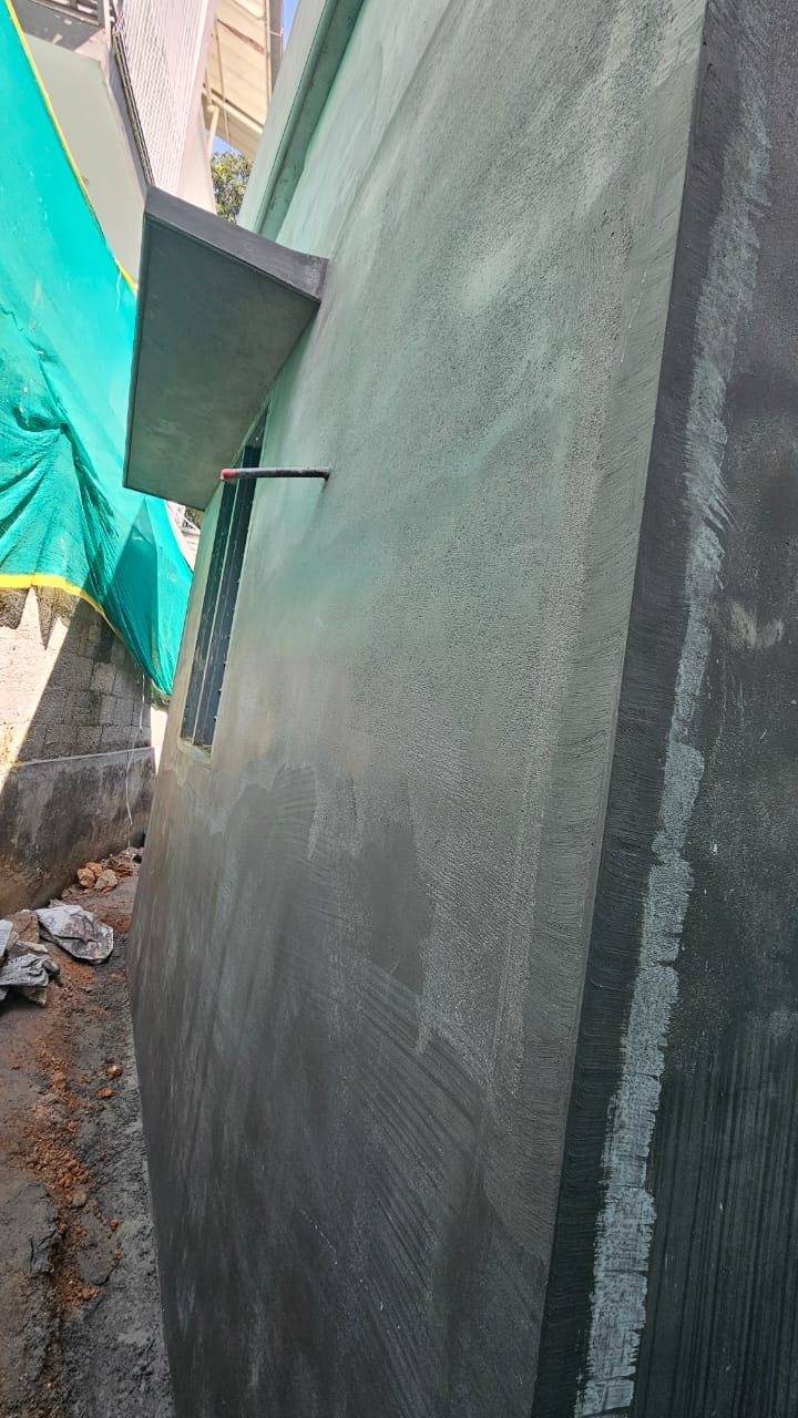 Plastering and exterior finishing