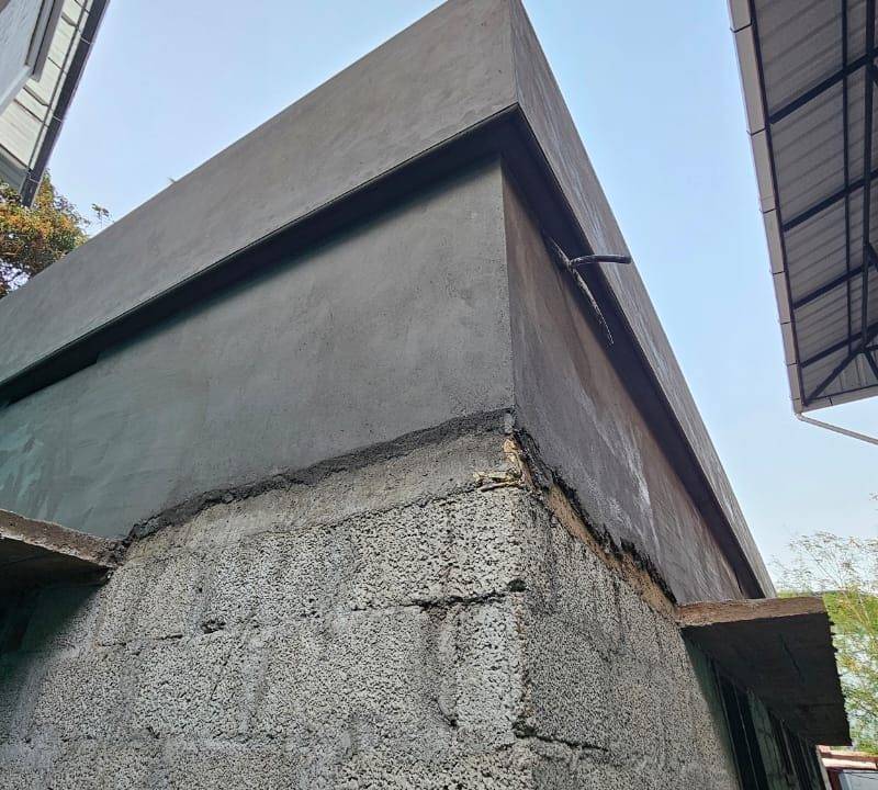 Plastering and exterior finishing