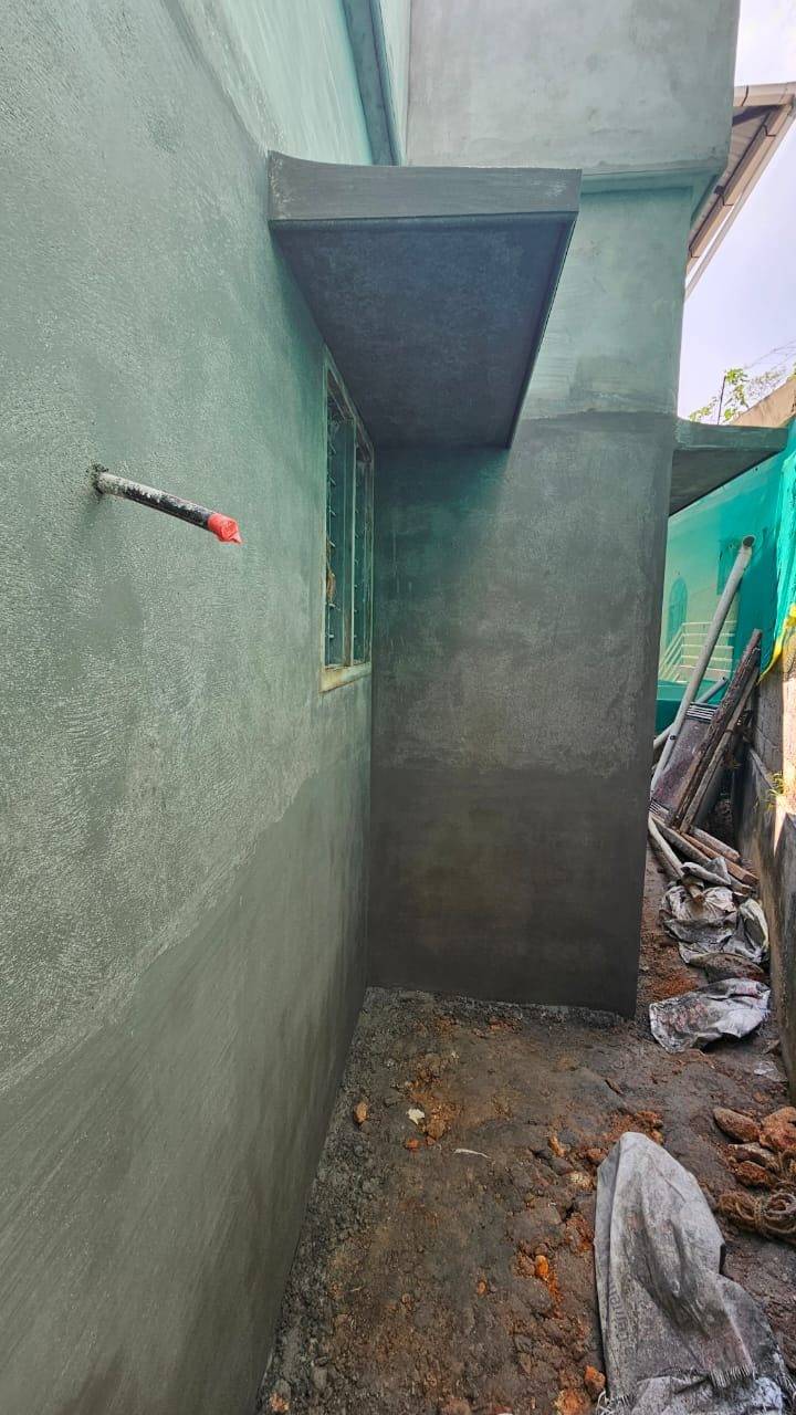 Plastering and exterior finishing