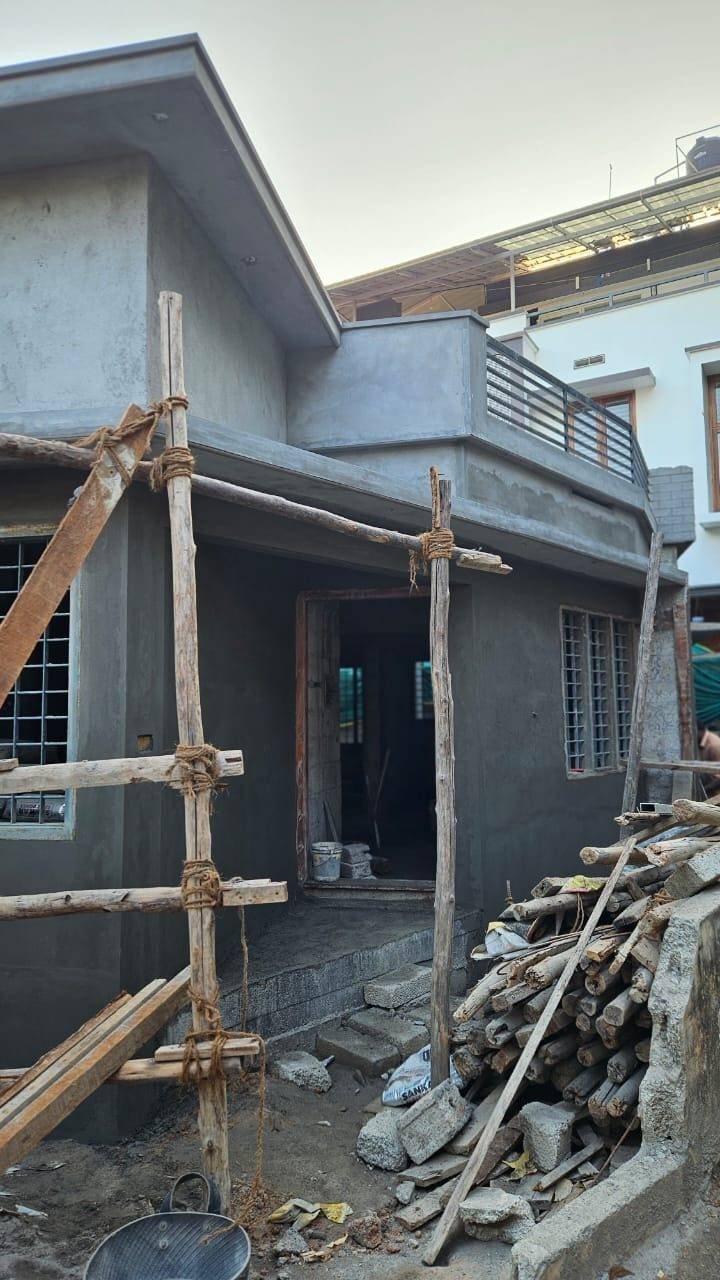 Plastering and exterior finishing
