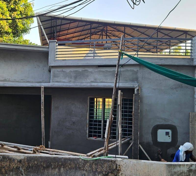 Plastering and exterior finishing