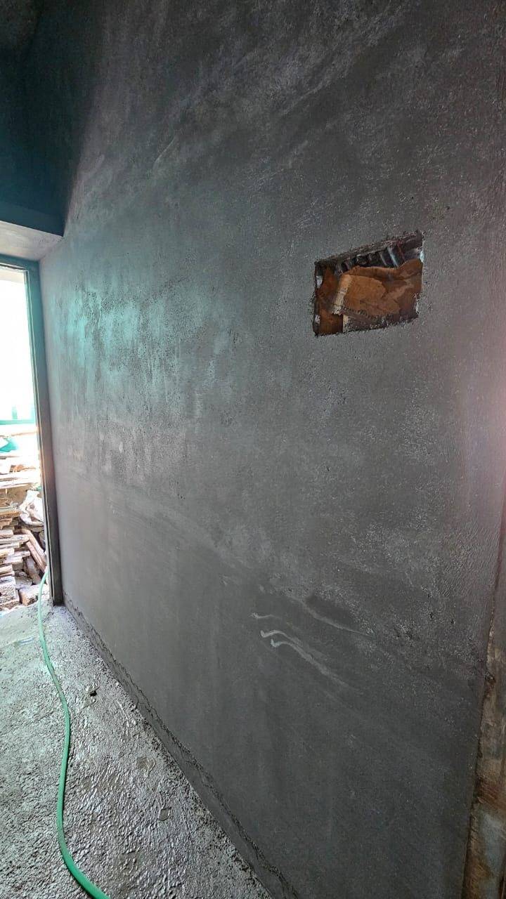 Plastering and exterior finishing