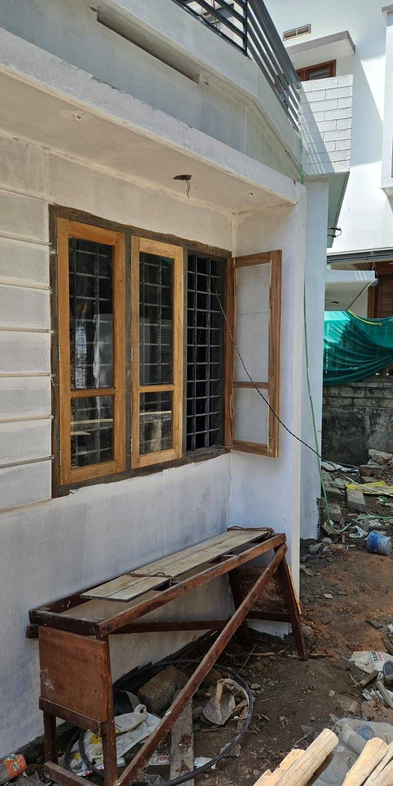 Plastering and exterior finishing