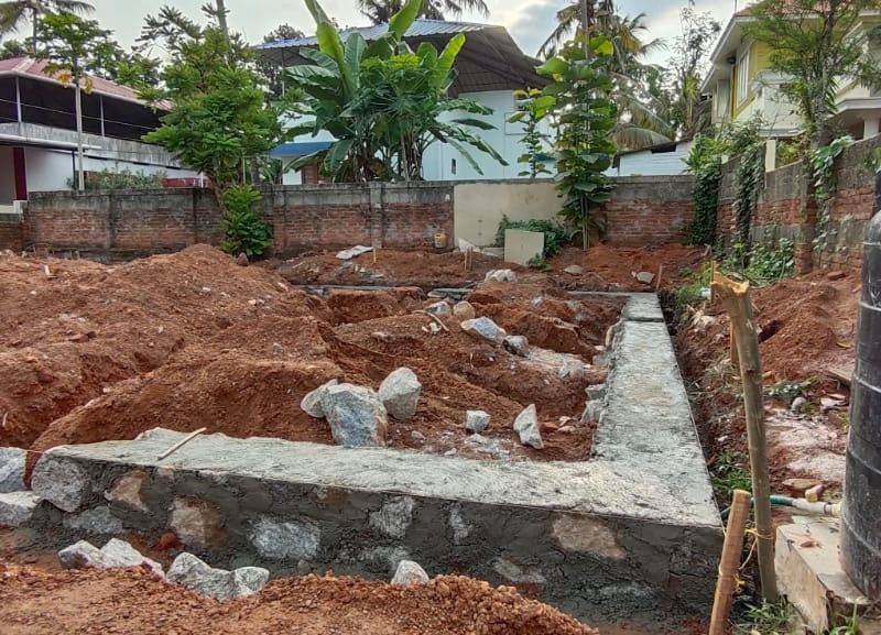 Foundation and plinth work