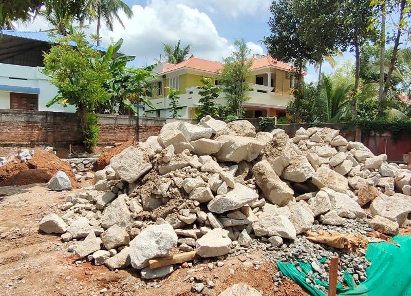 Foundation and plinth work