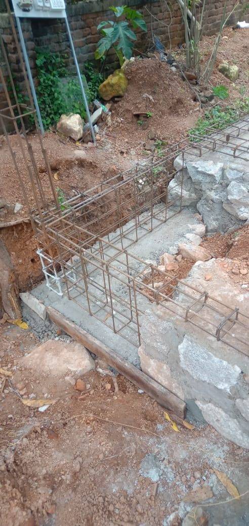 Foundation and plinth work