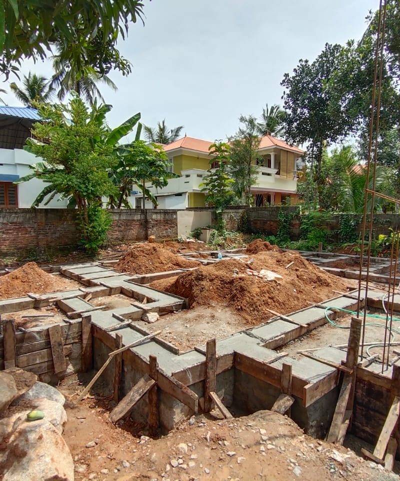 Foundation and plinth work