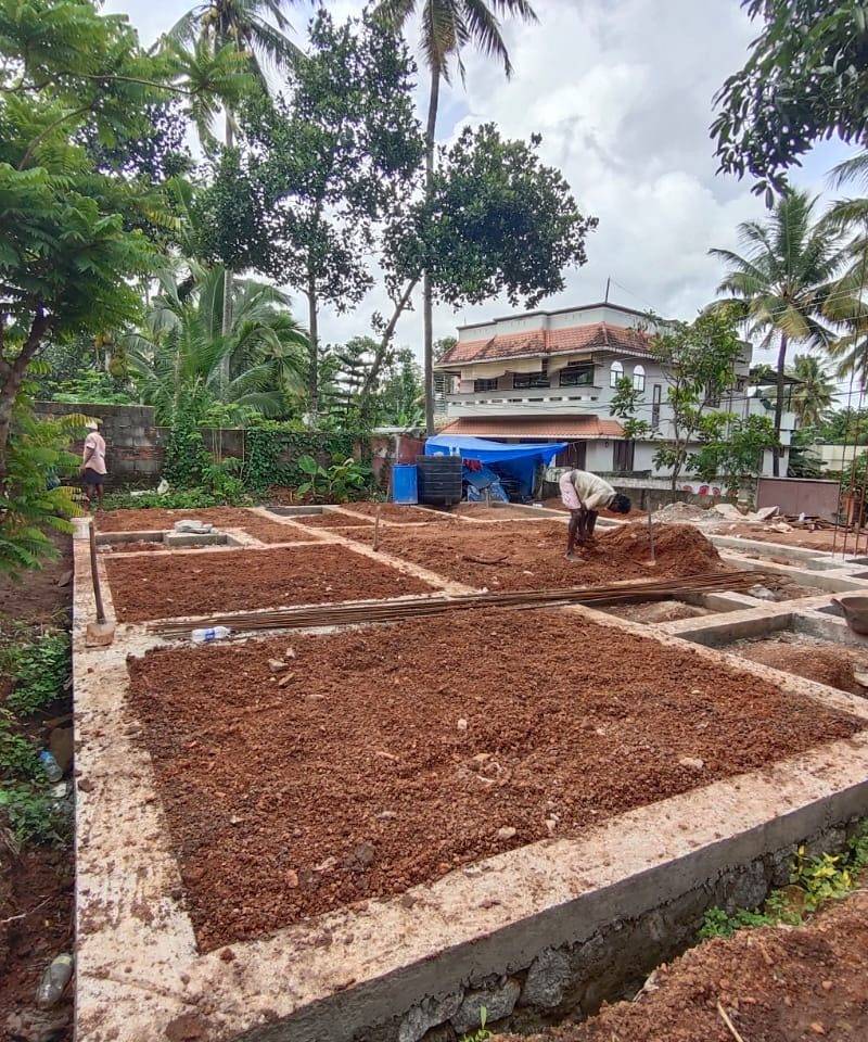 Foundation and plinth work