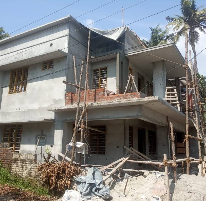 Plastering and exterior work