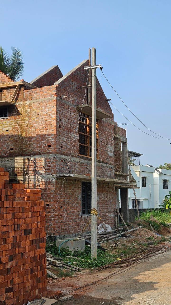 Slab work and upper floor walls