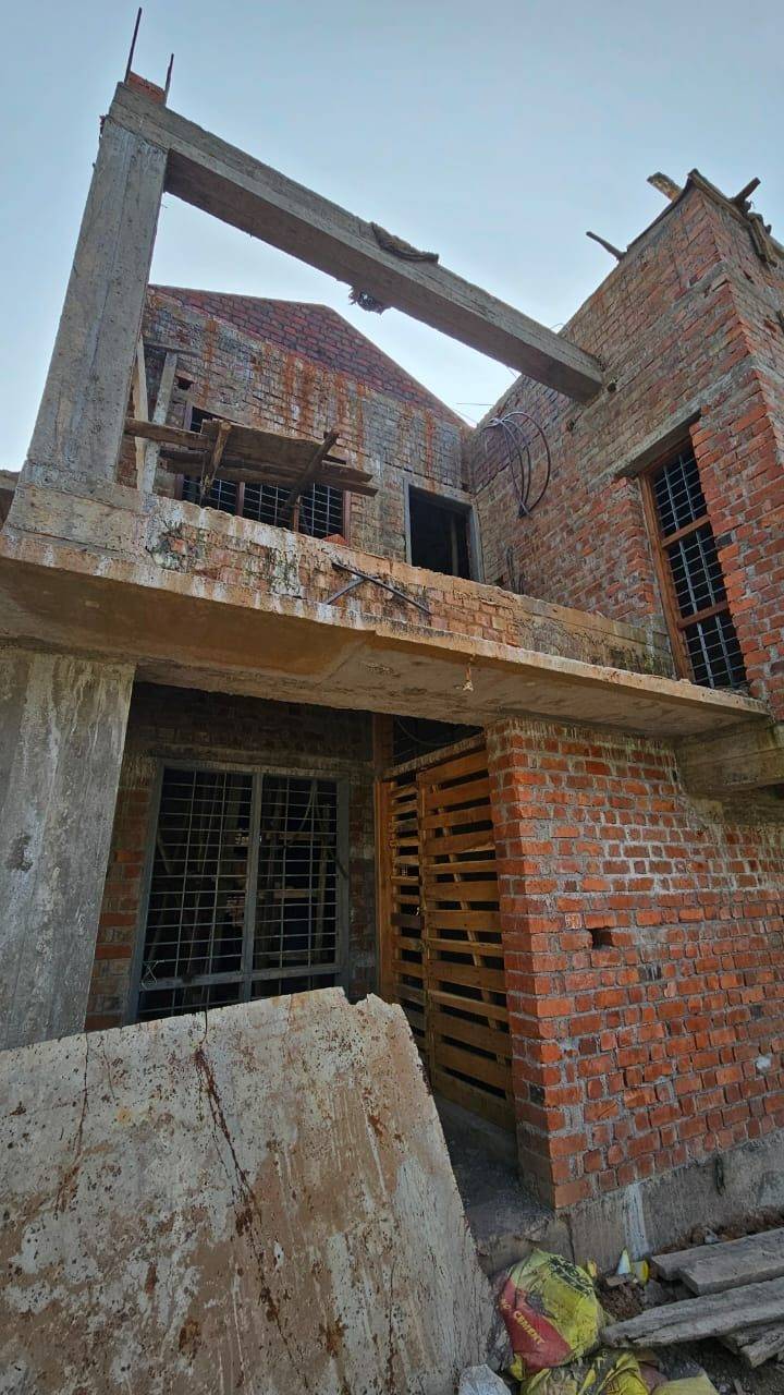 Slab work and upper floor walls
