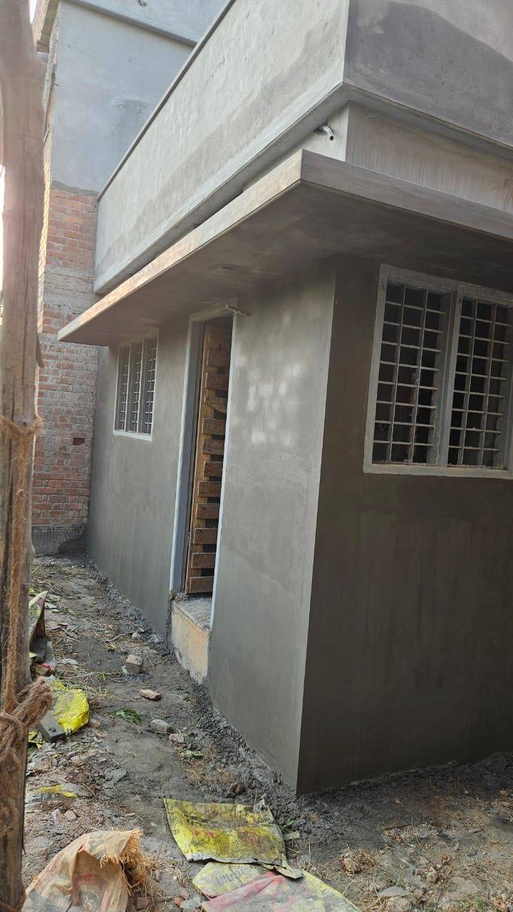 Plastering inside and out