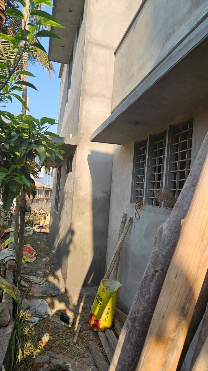 Plastering inside and out