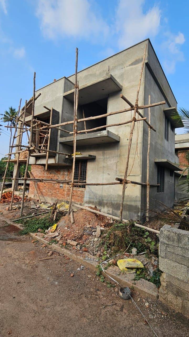 Plastering inside and out