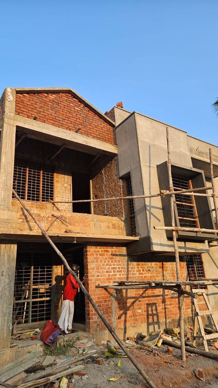 Plastering inside and out