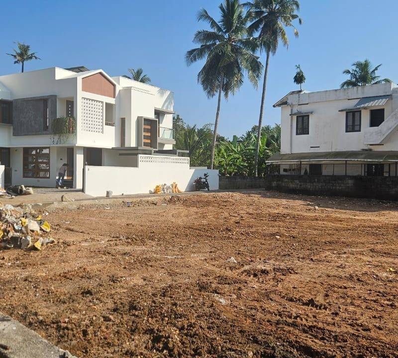 Completed contemporary two-storey home exterior
